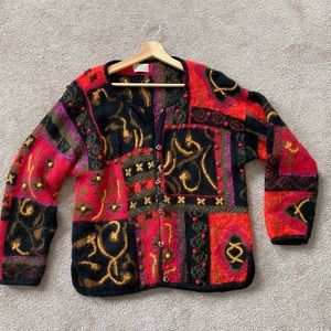 Vintage Alpaca Cardigan
